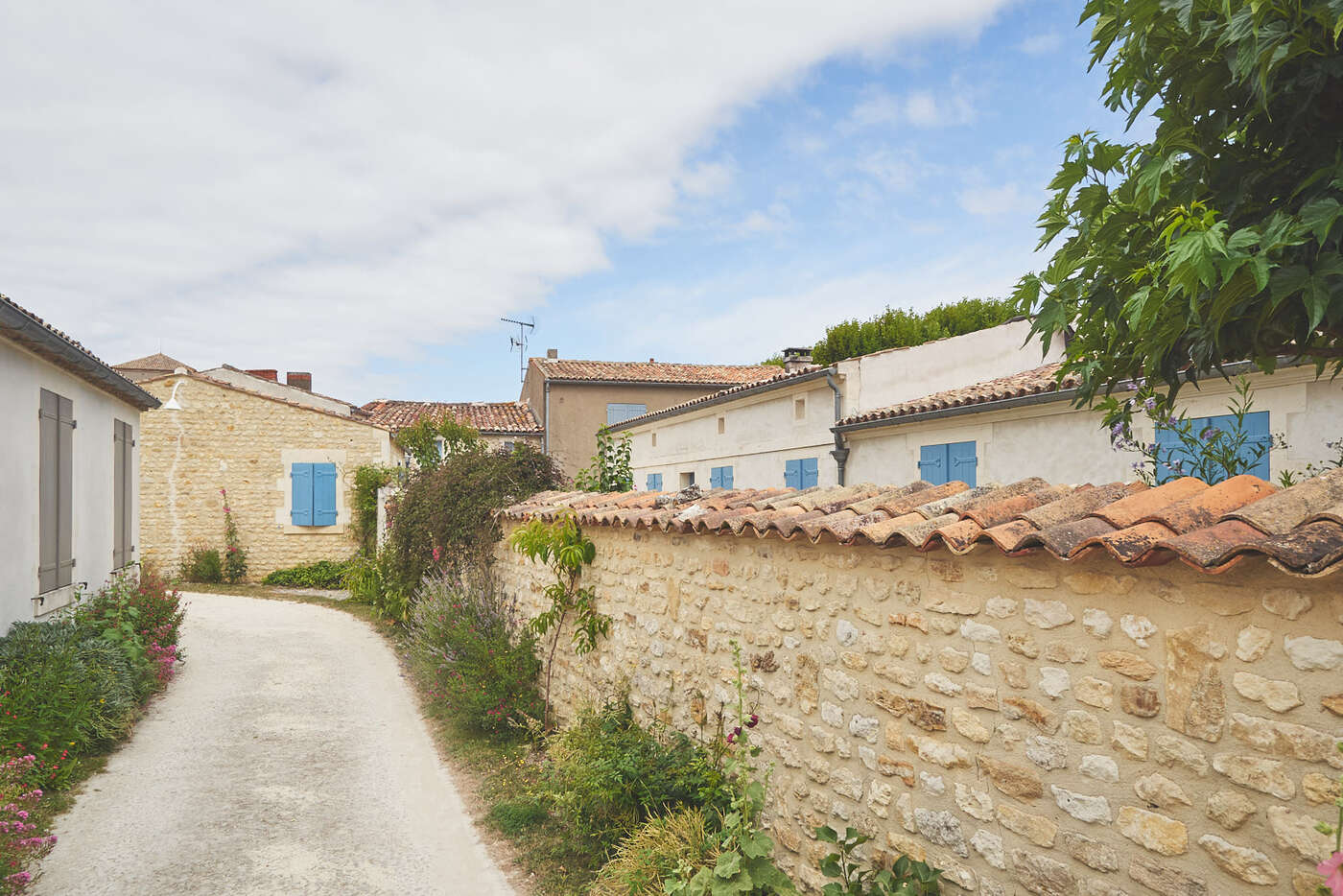 Rue de l'Amiénois à Talmont-sur-Gironde