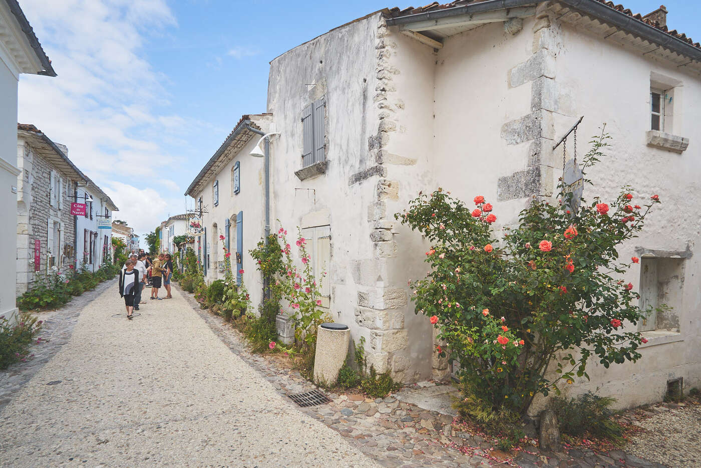 Rue du Port de Talmont-sur-Gironde