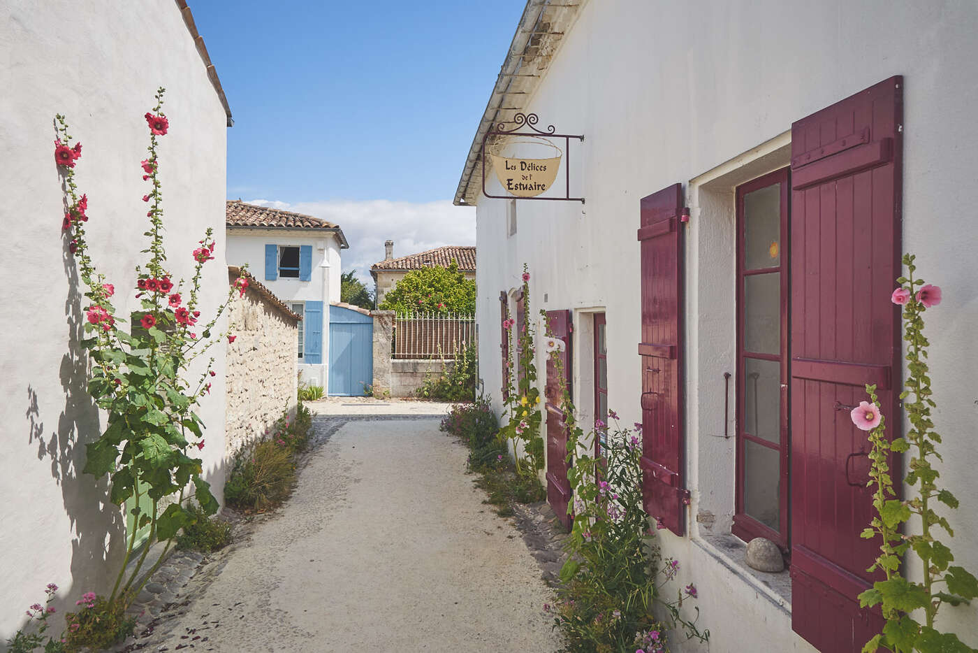 Rue du Médoc à Talmont-sur-Gironde