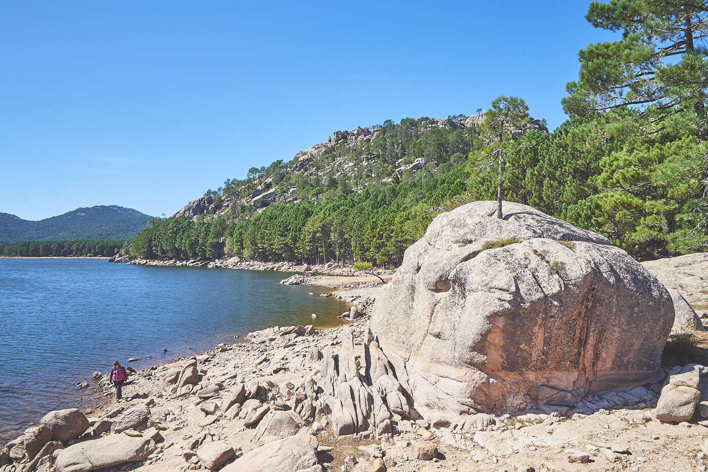 Barrage dans l'Alta-Rocca, en Corse